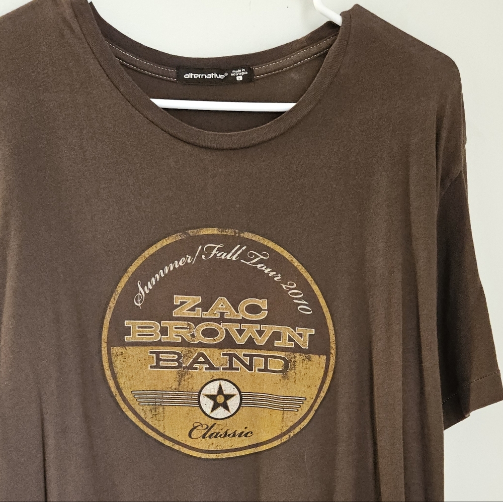 ZAC BROWN BAND Tour Shirt 2010